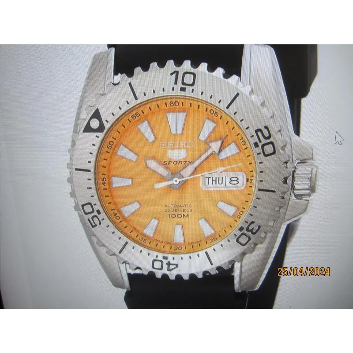 Seiko 5 Men`s Watch All S/s Automatic Japan SNZG49