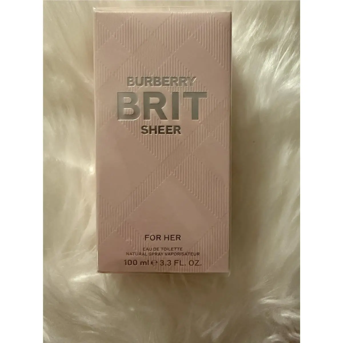 Burberry Brit Sheer For Women Edt 3.3 / 3.4 oz
