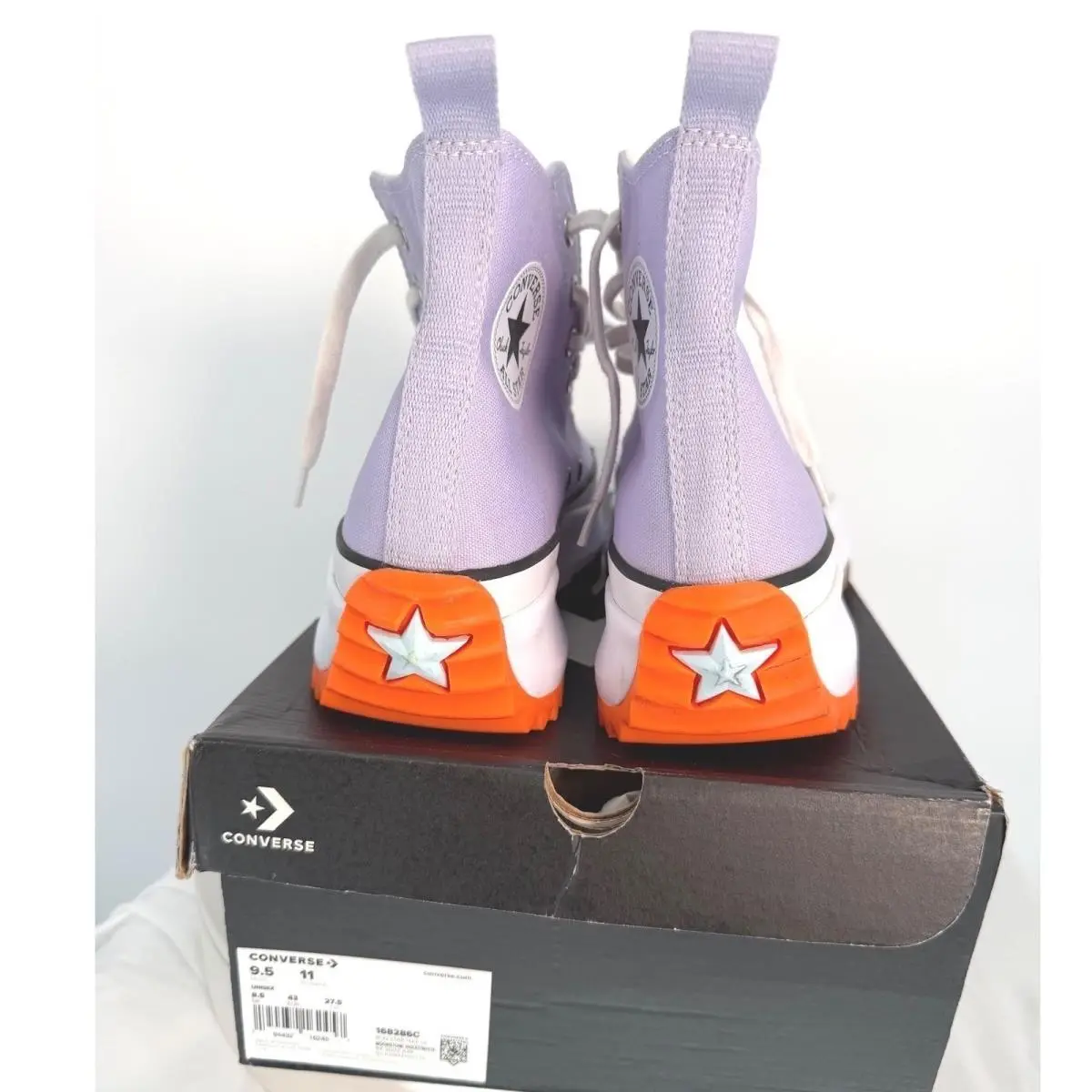 Converse shoes - Run Star Hike High Top - Purple 3