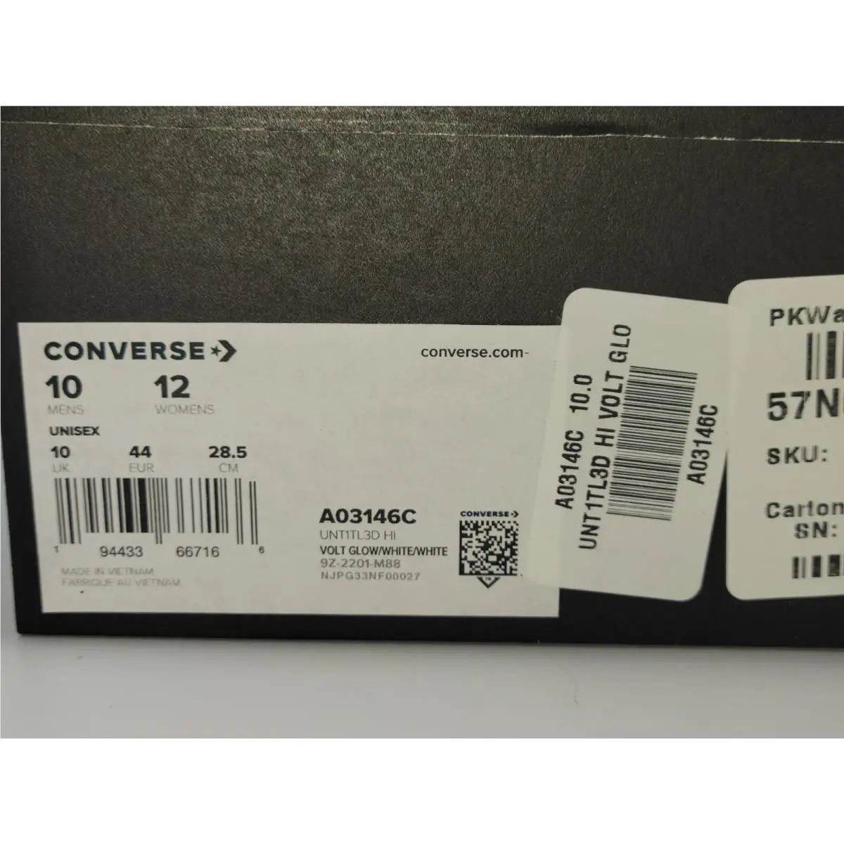 Converse shoes - Converse UNT1TL3D - A03146C - Yellow (UPC: 194433667166) 13