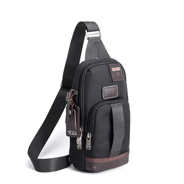 Fremont Fife Slim Sling Bag Black Ballistic Nylon Crossbody Travel by Tumi