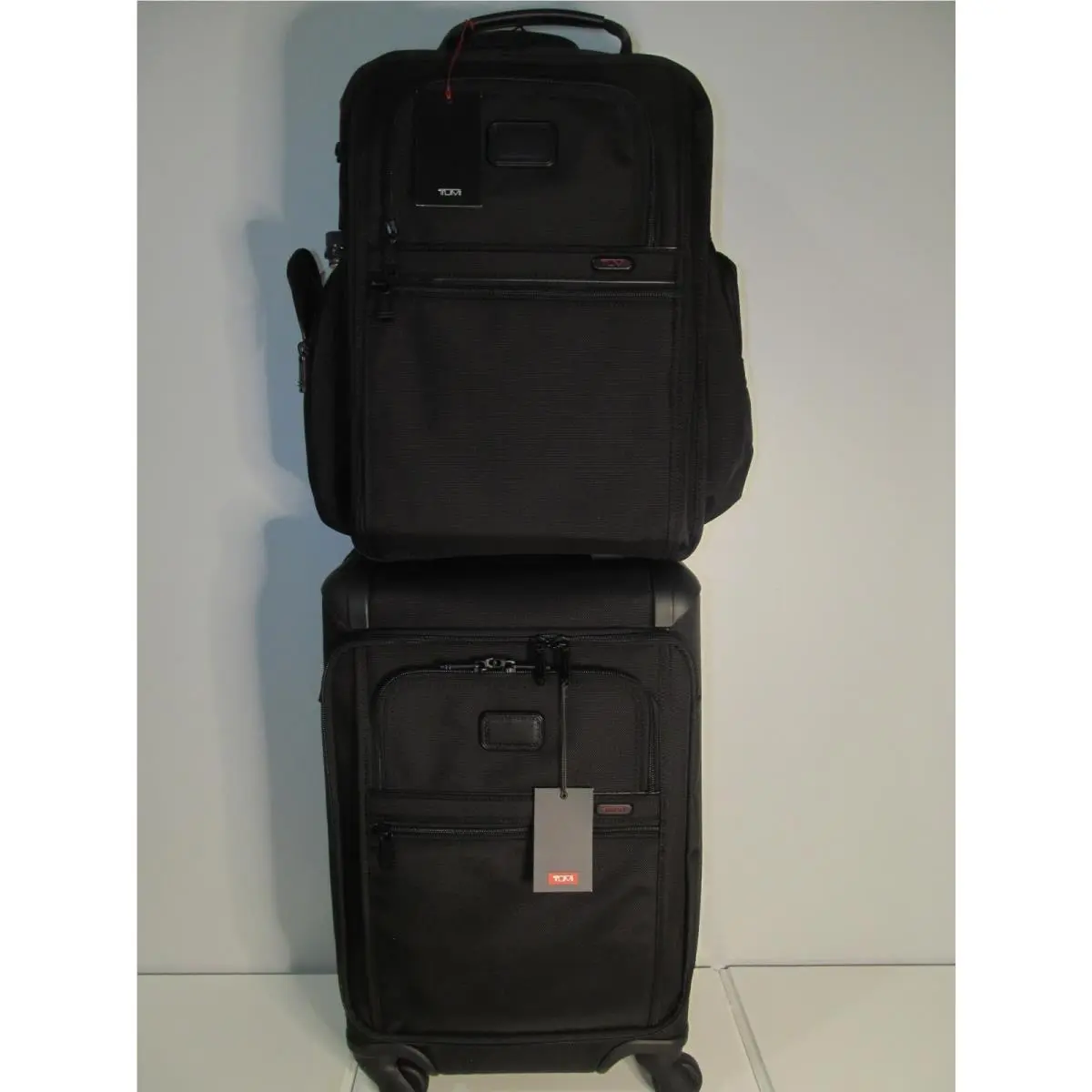 International Black Medium Trip 3 Piece Luggage Set-carry On 17 Laptop BP by Tumi