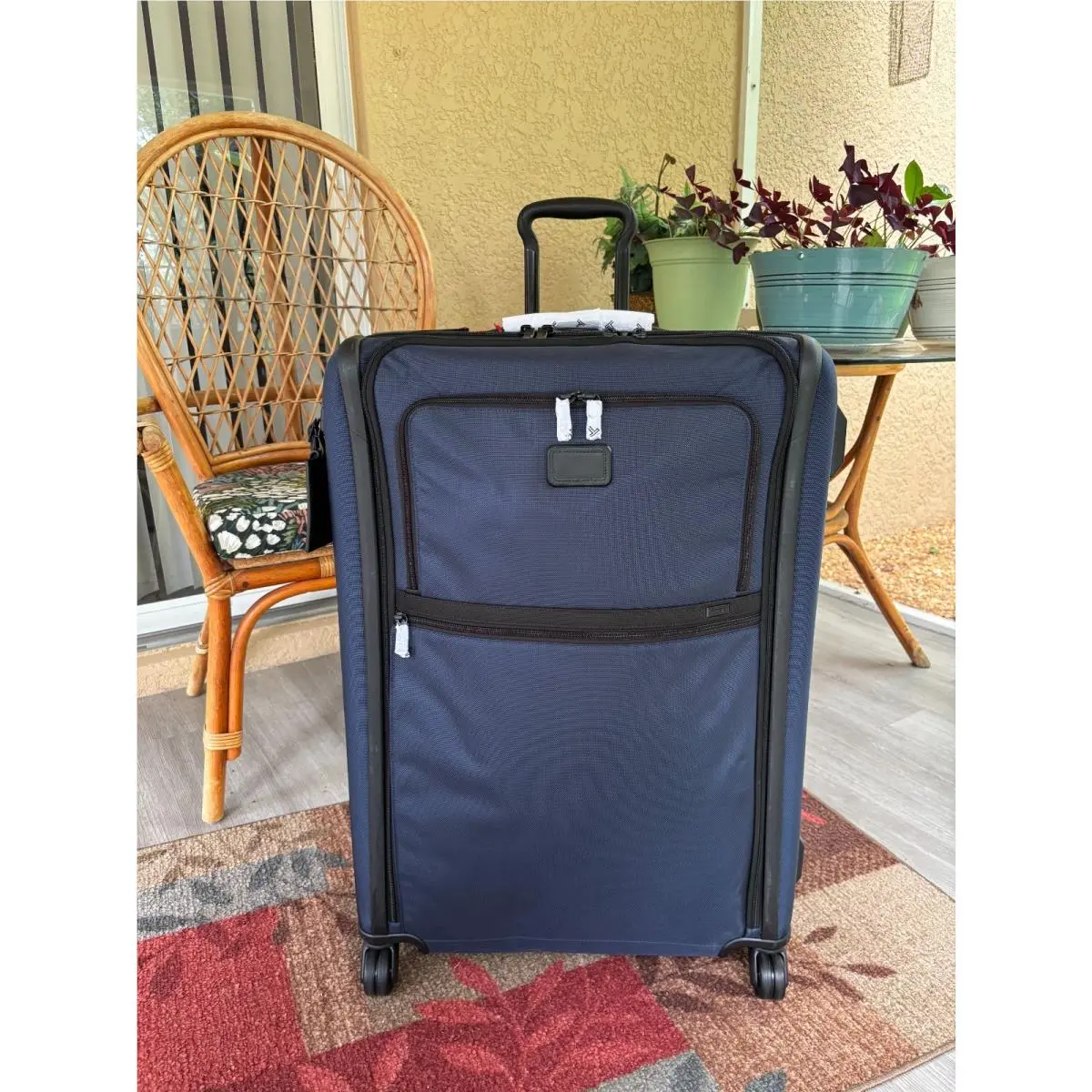 Alpha 3 Extended Trip 31 Expandable 4-Wheel Packing Case Color: Navy by Tumi