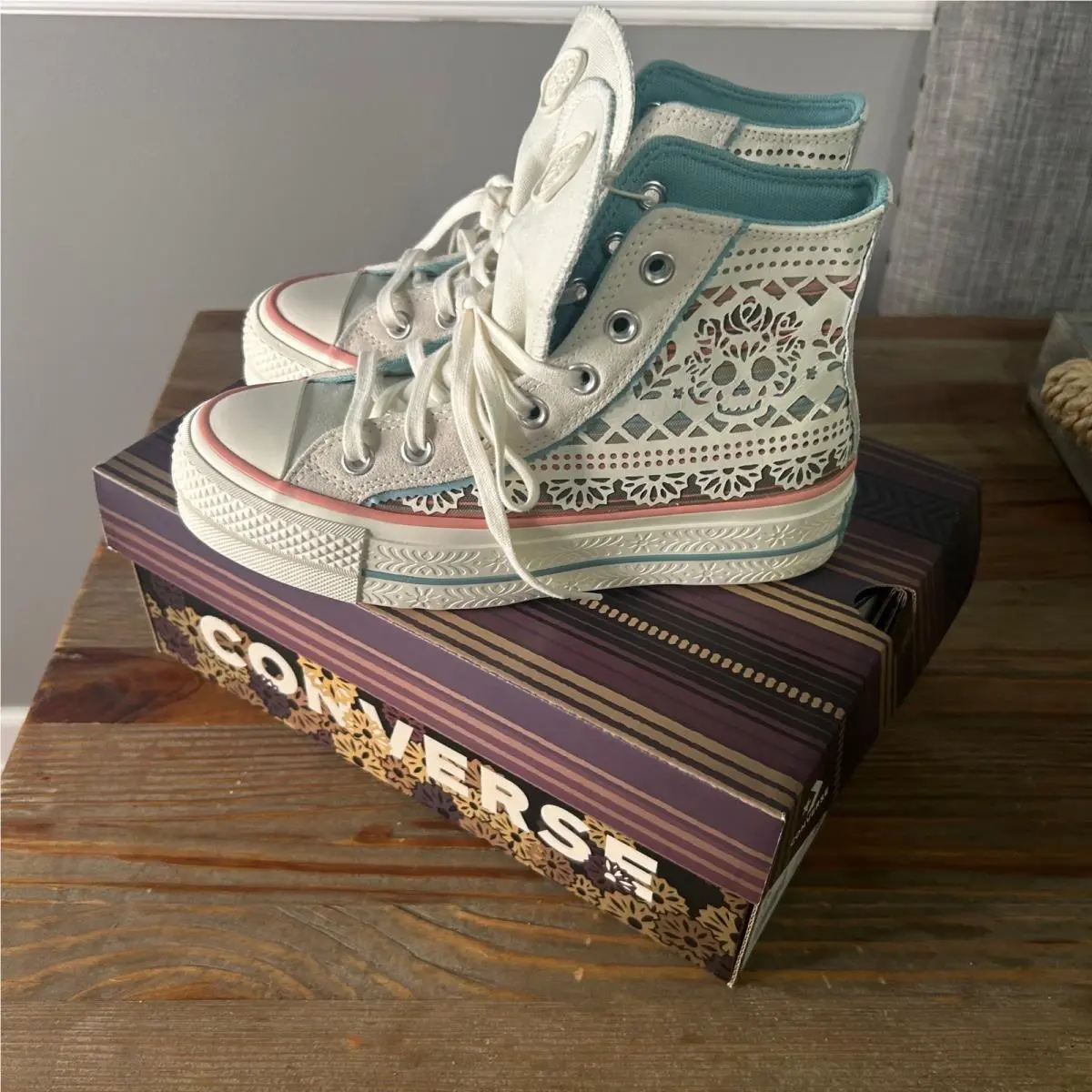 Converse shoes - Converse CTAS Lift Hi - CTAS Lift - Beige 9