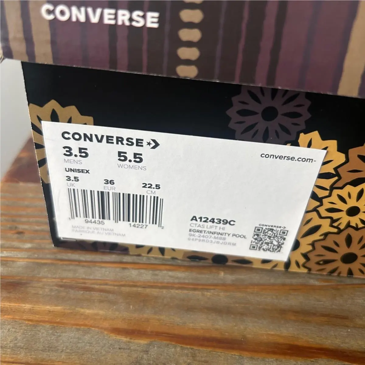 Converse shoes - Converse CTAS Lift Hi - CTAS Lift - Beige 1