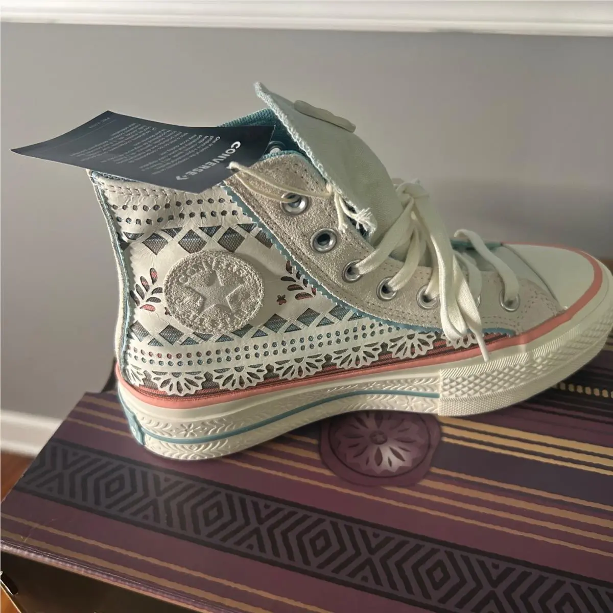 Converse shoes - Converse CTAS Lift Hi - CTAS Lift - Beige 5
