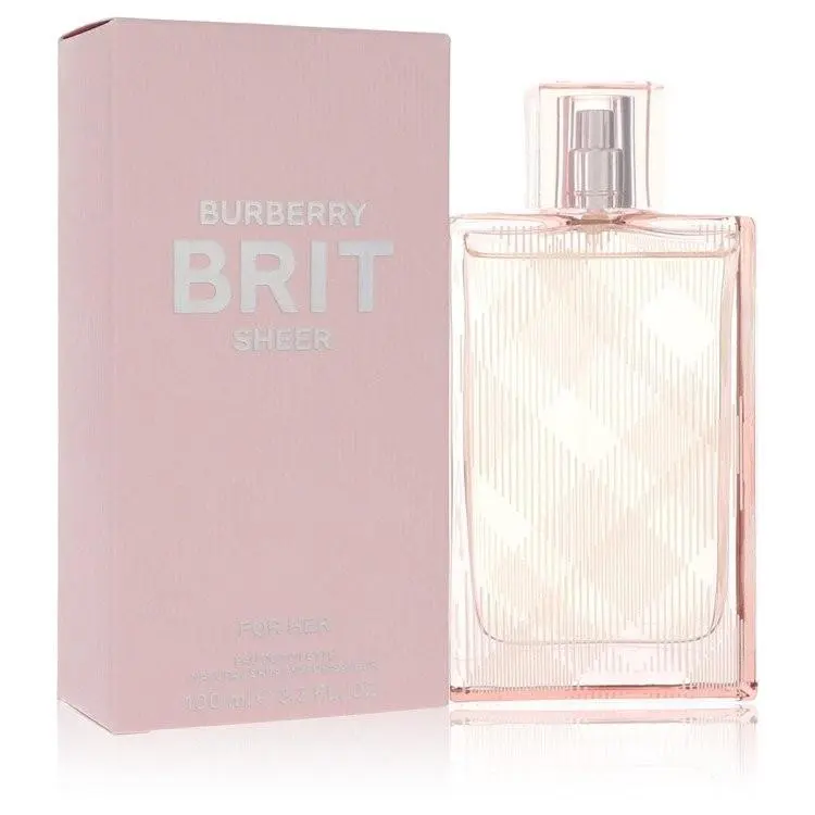 Burberry Brit Sheer by Burberry Eau De Toilette Spray 3.4 oz / e 100 ml