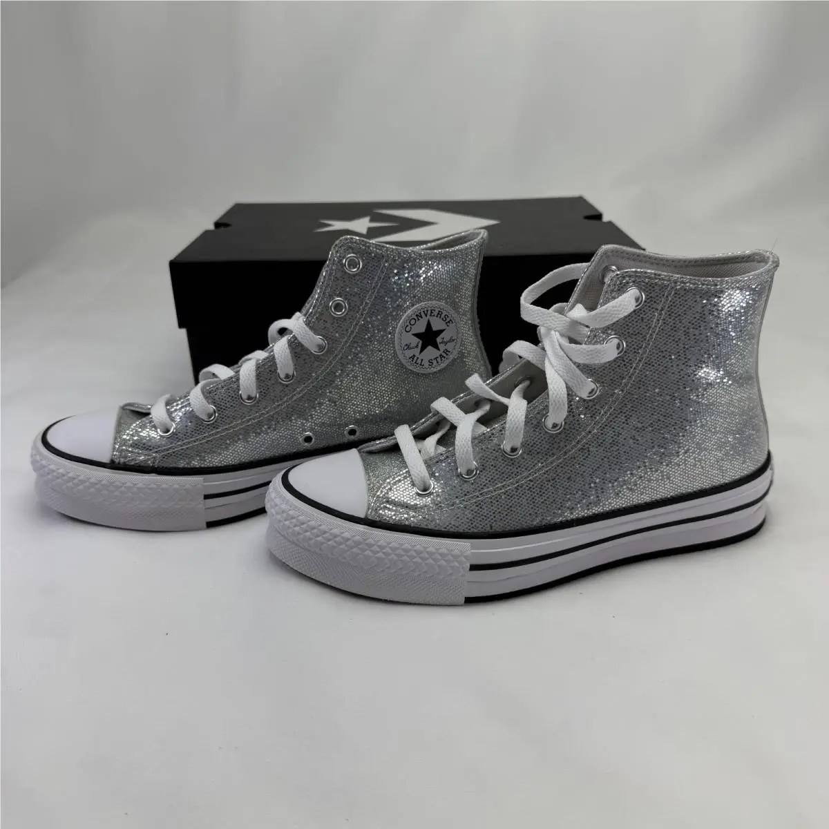 Converse shoes - Converse Chuck Taylor All Star Lift - Silver 0