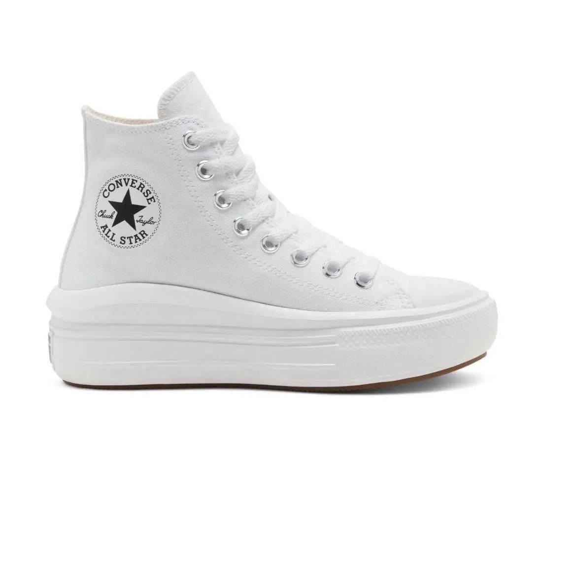 Converse shoes - Chuck Taylor All Star Move High Top - White (UPC: 0194432299290) 0