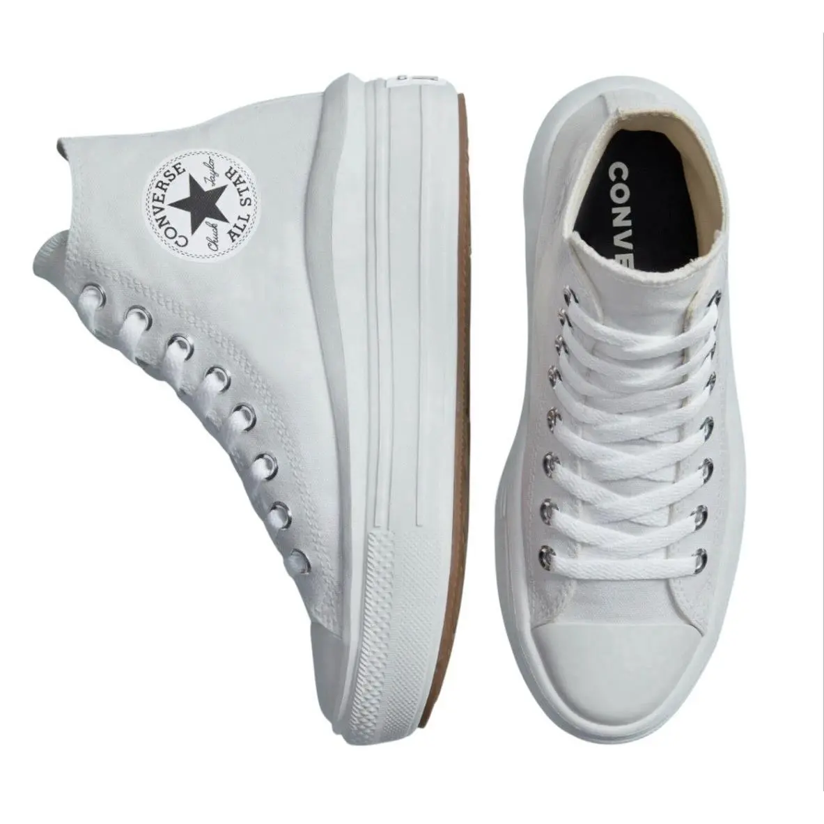 Converse shoes - Chuck Taylor All Star Move High Top - White (UPC: 0194432299290) 3