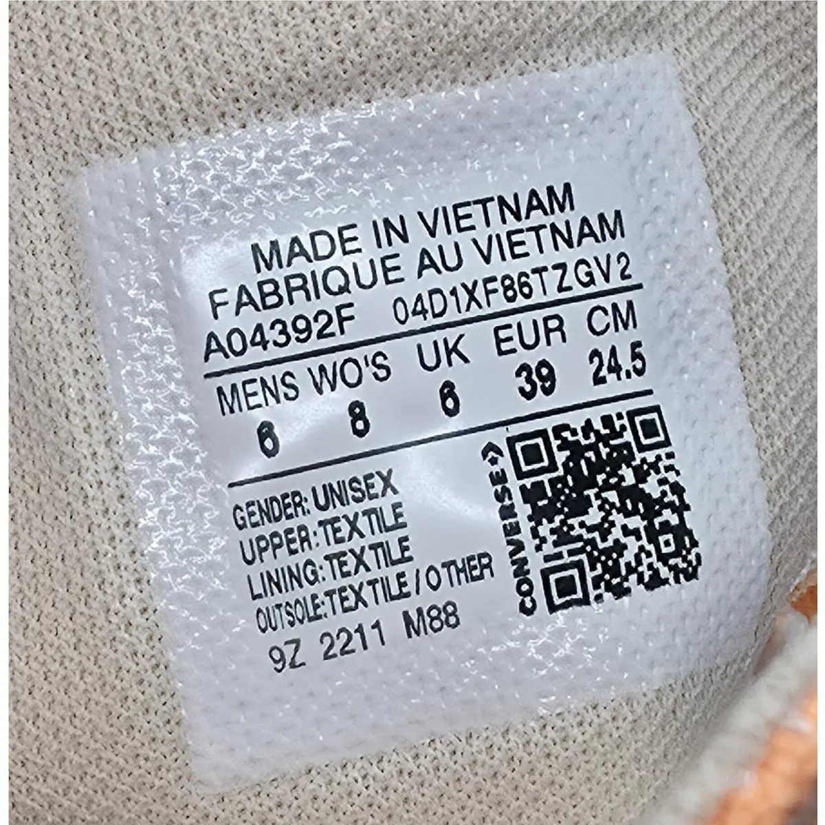 Converse shoes - Converse Chuck Taylor All Star - A04392F - Orange (UPC: 194434072792) 2