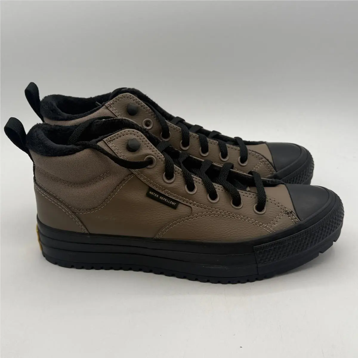 Converse Ctas Malden Street Boot Shoes Mens Size 8.5 Taupe Black Boot A14619C