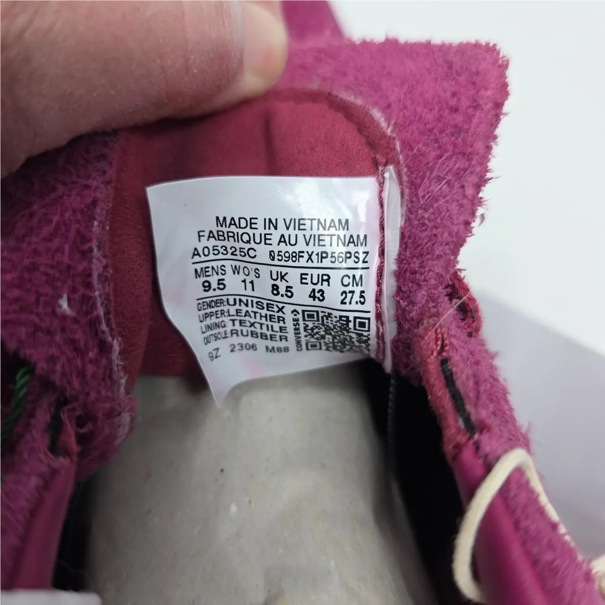 Converse shoes - One Star Pro Ox - One Star Pro - Magenta 3