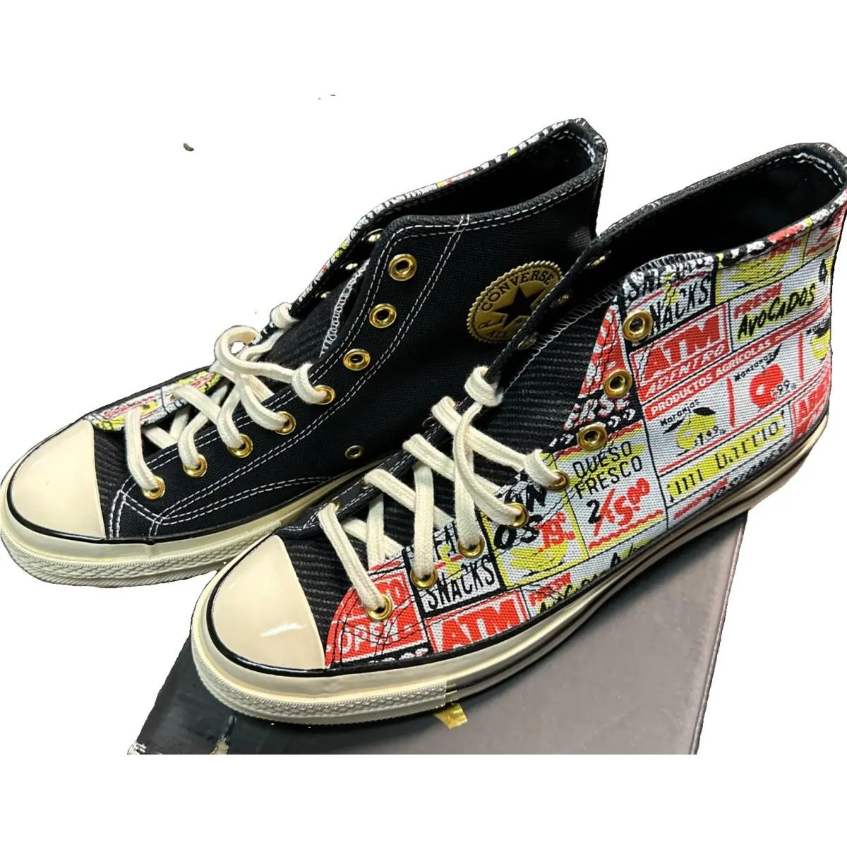 Converse Chuck 70 High Mi Gente Men`s Sneakers Size 10.5 M-12.5 W Multicolor
