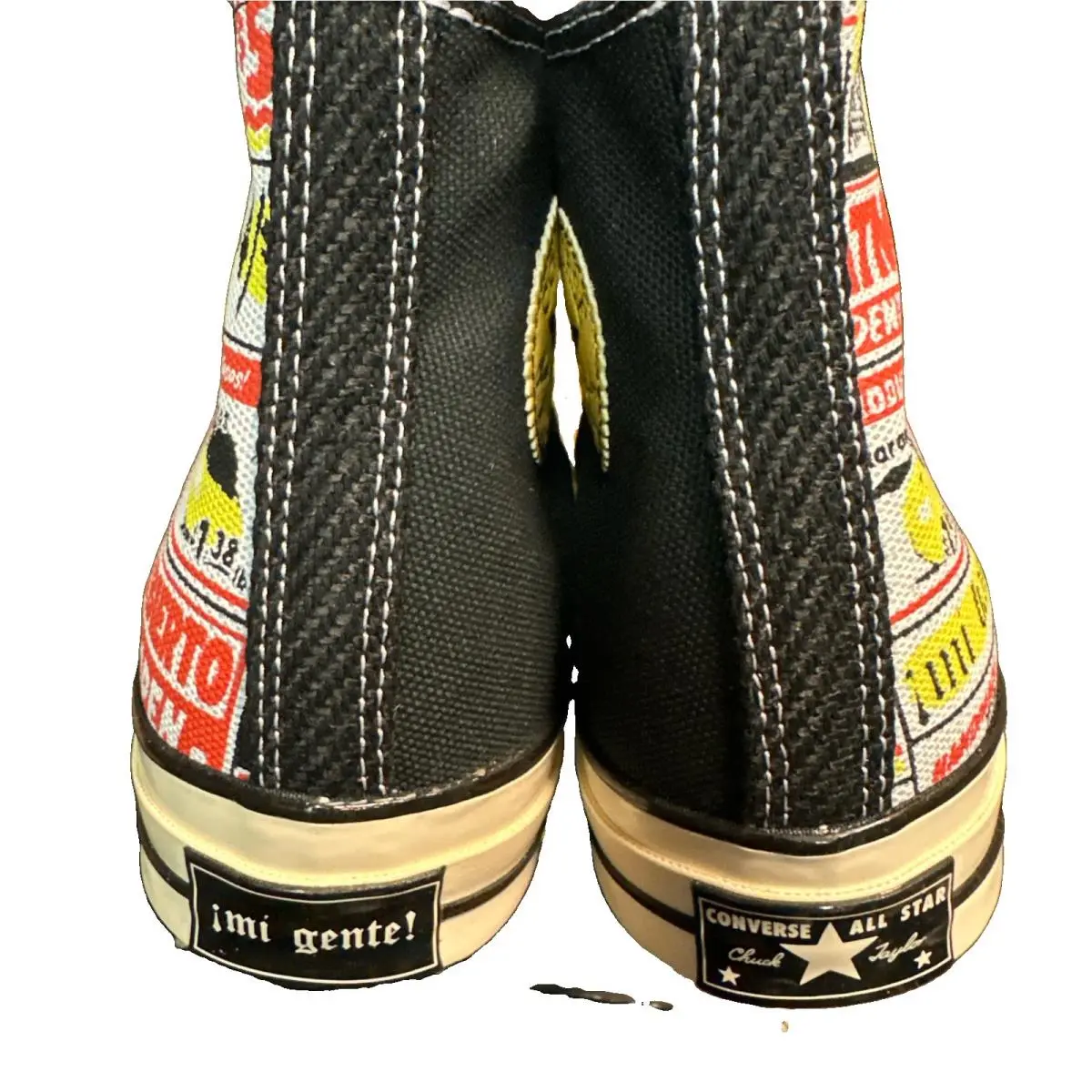 Converse shoes - Chuck 70 High Mi Gente Capsule - Black-multicolored 6