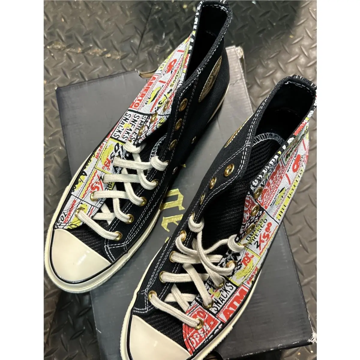 Converse shoes - Chuck 70 High Mi Gente Capsule - Black-multicolored 2