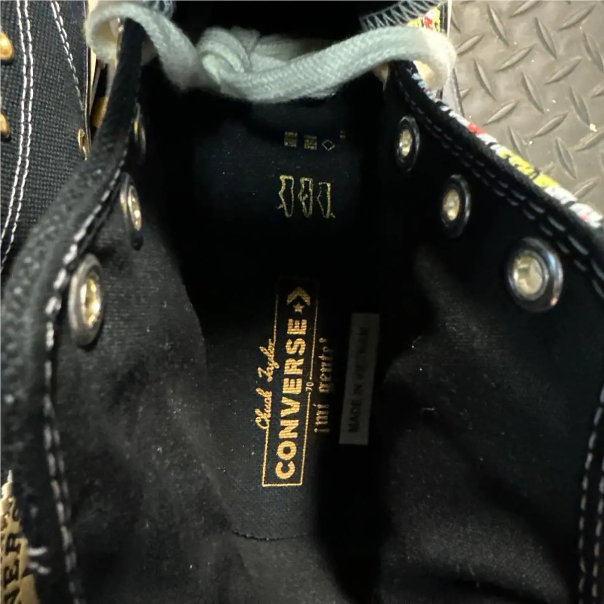 Converse shoes - Chuck 70 High Mi Gente Capsule - Black-multicolored 5