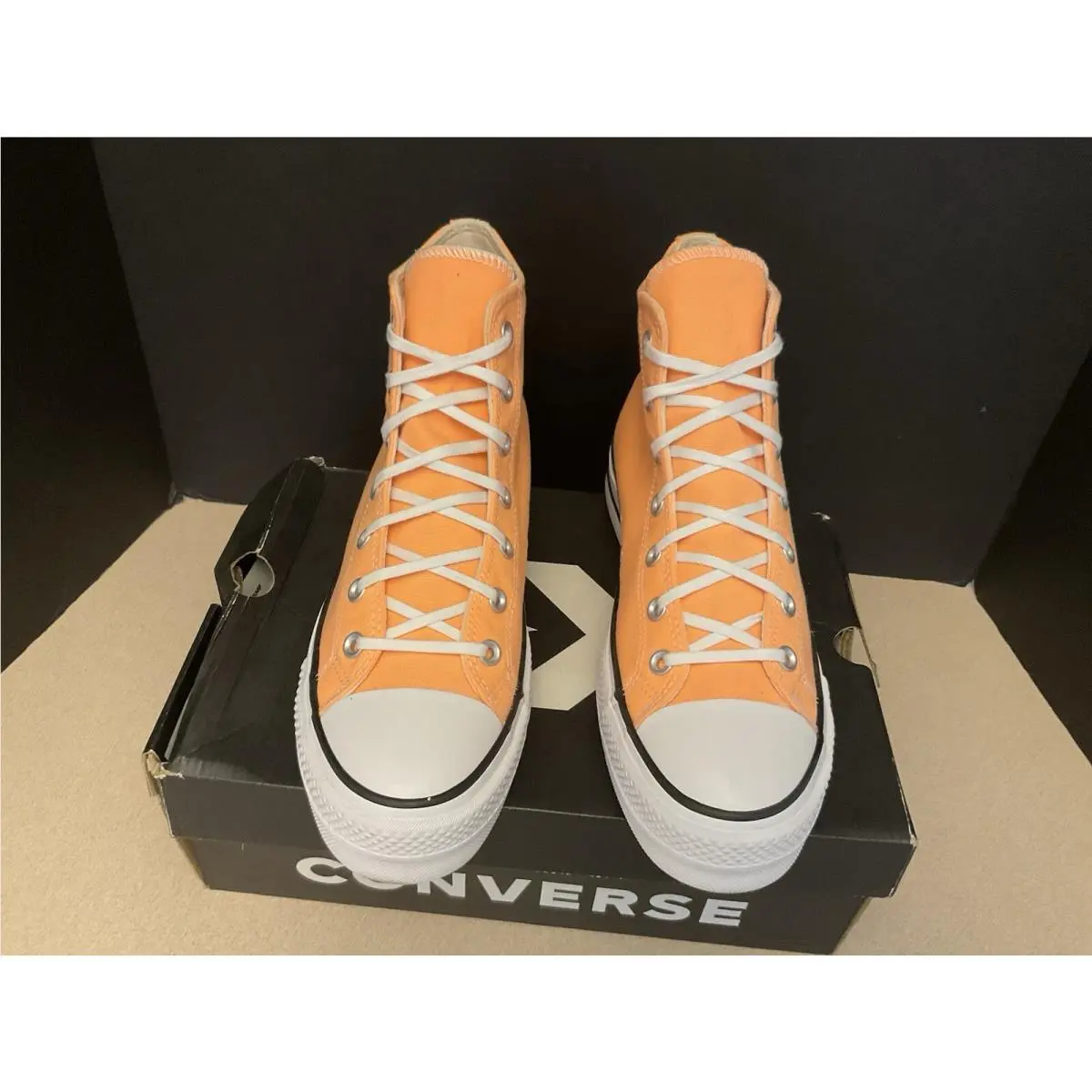 Converse shoes - Converse Chuck Taylor All-Star Lift Platform - Peach 0