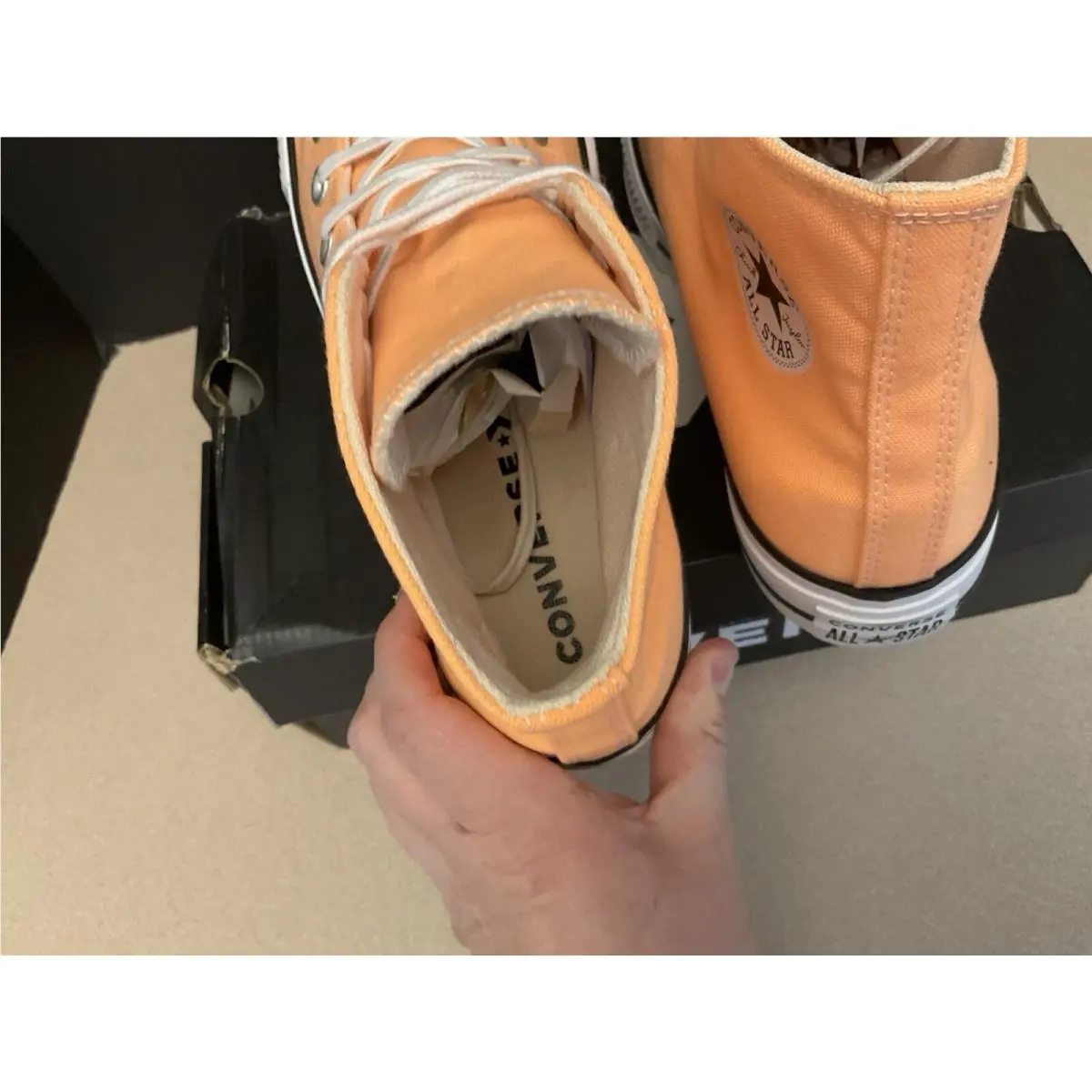 Converse shoes - Converse Chuck Taylor All-Star Lift Platform - Peach 3