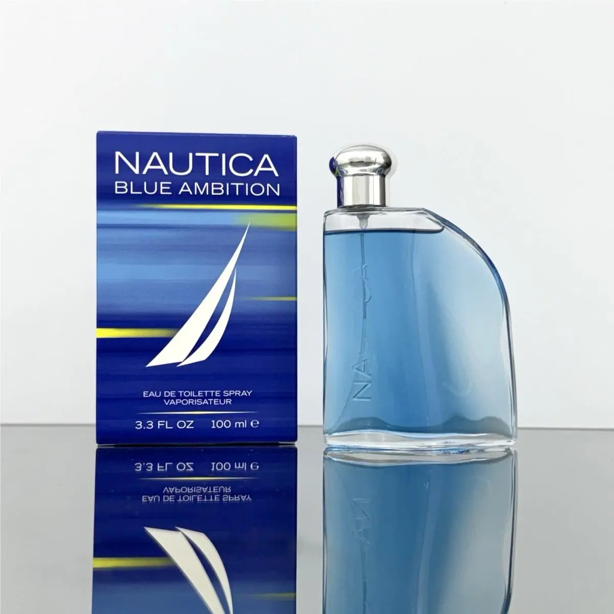 Blue Ambition Men Cologne 3.3oz-100ml Edt Spray New-sealed BK50 by Nautica