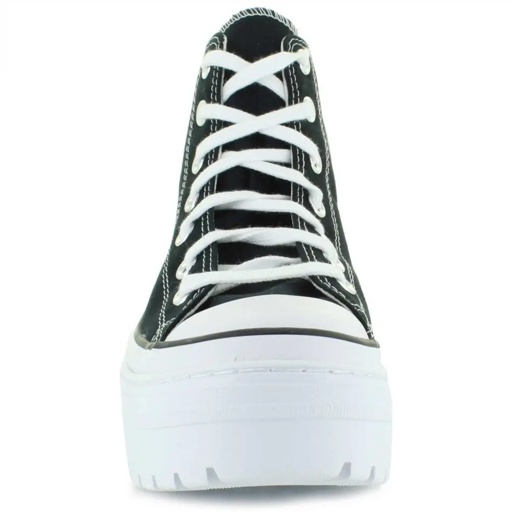 Converse shoes - Converse Chuck Taylor All Star Lugged Heel Lift Platform - Black White 3