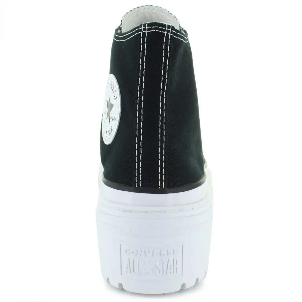 Converse shoes - Converse Chuck Taylor All Star Lugged Heel Lift Platform - Black White 4
