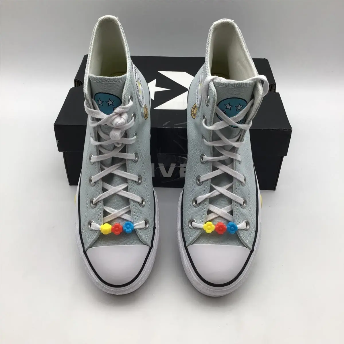 Converse shoes - Converse Chuck Taylor All Star Lift 2x Platform - Blue 1