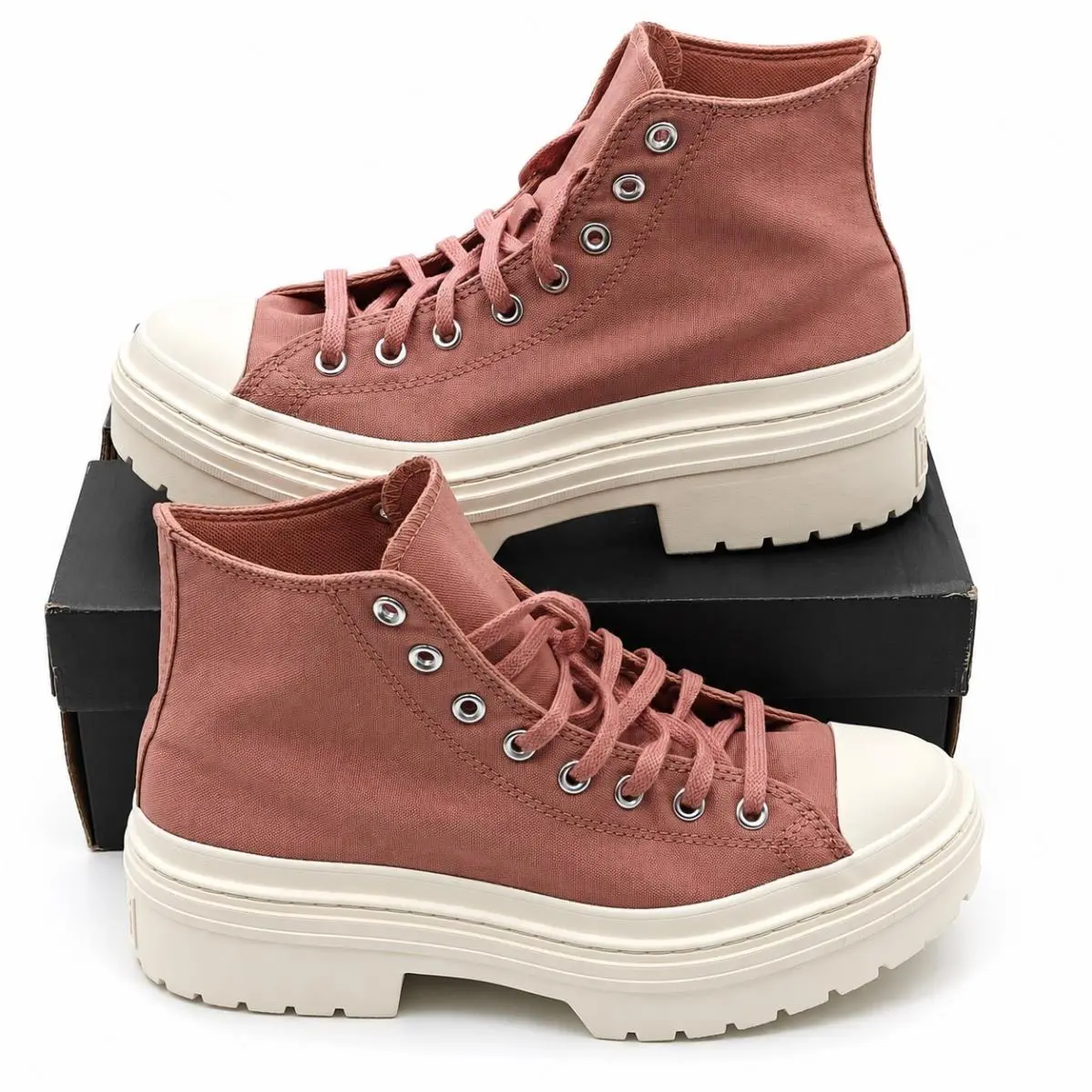 Converse Chuck Taylor All Star Lugged Heel Platform High Women`s 11 A10618C Pink
