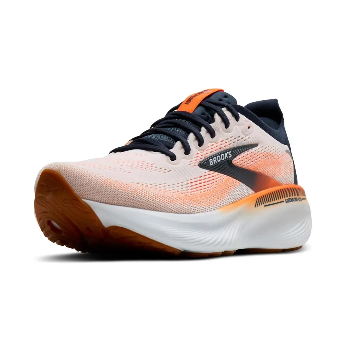 Brooks shoes - White/Spellbound/Orange 3