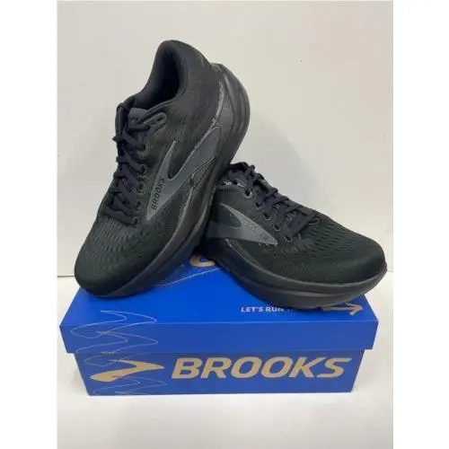 Brooks shoes - Brooks Ghost Max 3 - Ghost Max - Black/Navy/Acid Lime (078) 20