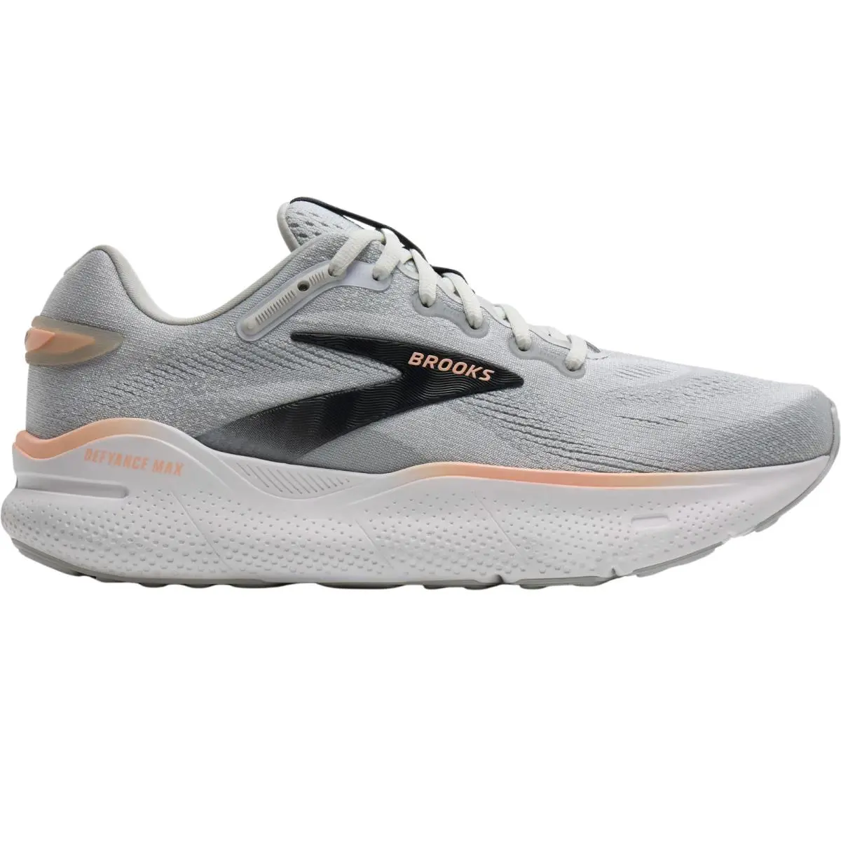 Brooks shoes - Brooks Defyance Max - Defyance Max - Bright White/Oyster/Portabella 14