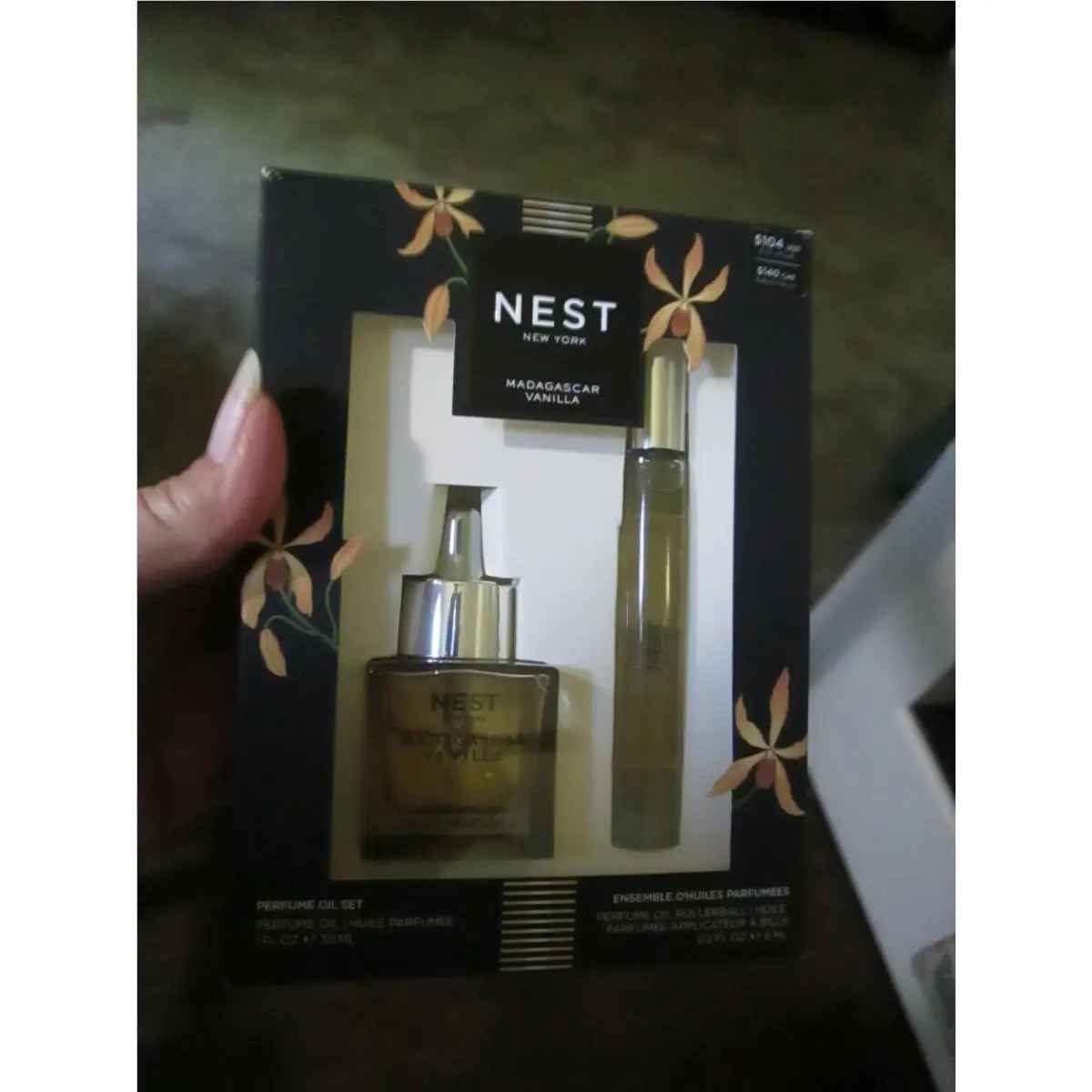 Nest York Madagascar Vanilla Perfume Oil 1 oz + Rollerball .2 oz