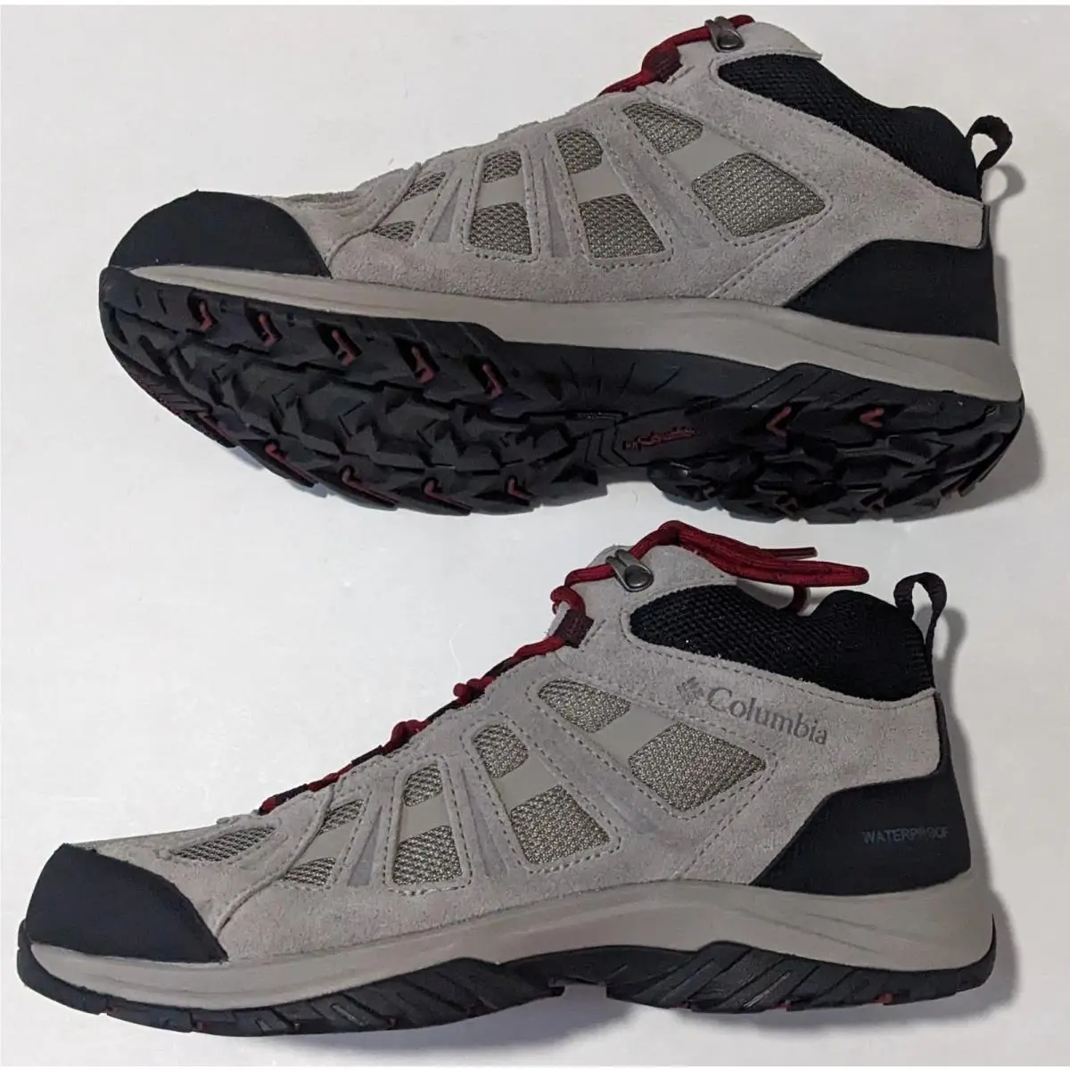 Columbia Redmond Iii Mid Waterproof Man Kettle/black Shoes Size 10