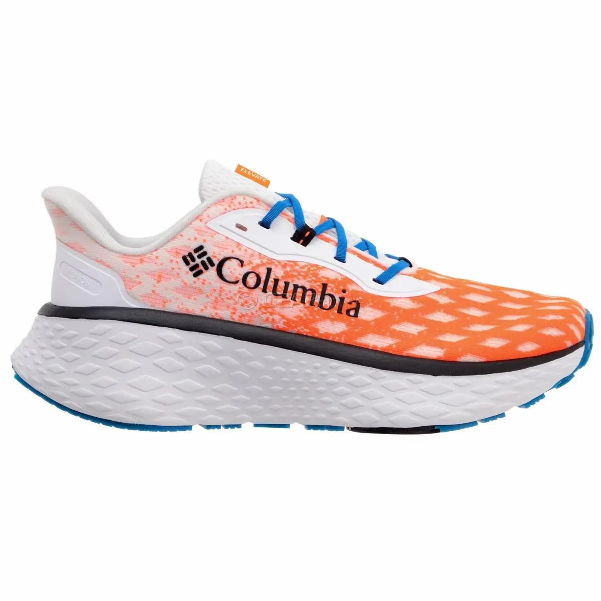 Columbia Konos Elevate Mens Maximalist Running Shoes White / Orange
