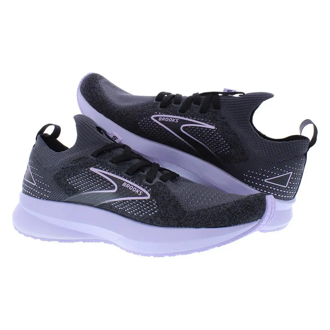 Brooks shoes - Brooks Levitate - Levitate - 120359-1B-056 - Multicolor, Full: Black/Ebony/Lilac (UPC: 195394050127) 1