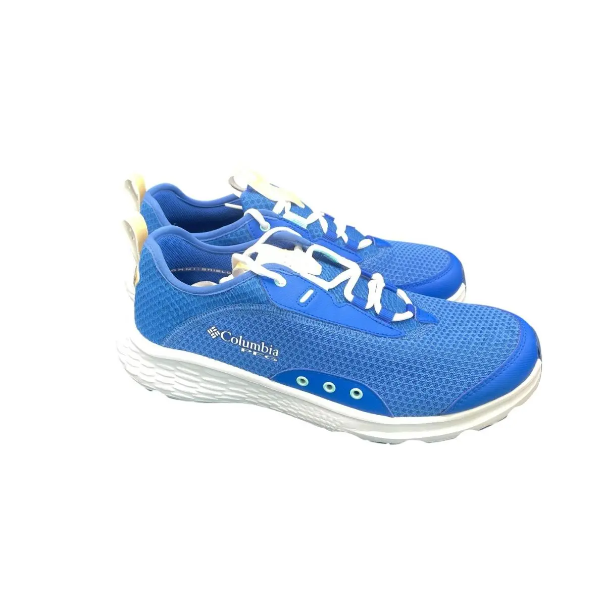 Columbia Men Sneaker Fishing Casual BI5879 Castback Pfg Vivid Blue Size 9 Wide