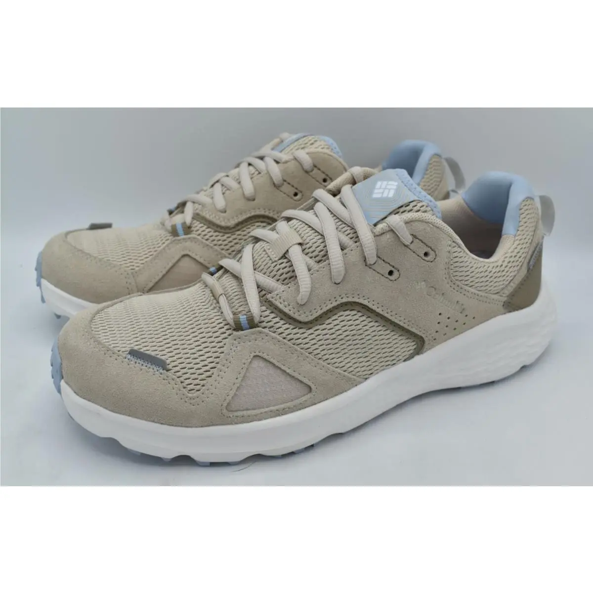 Columbia Bethany Hiking Shoes Womens 11 Beige Omni-shield Sneakers
