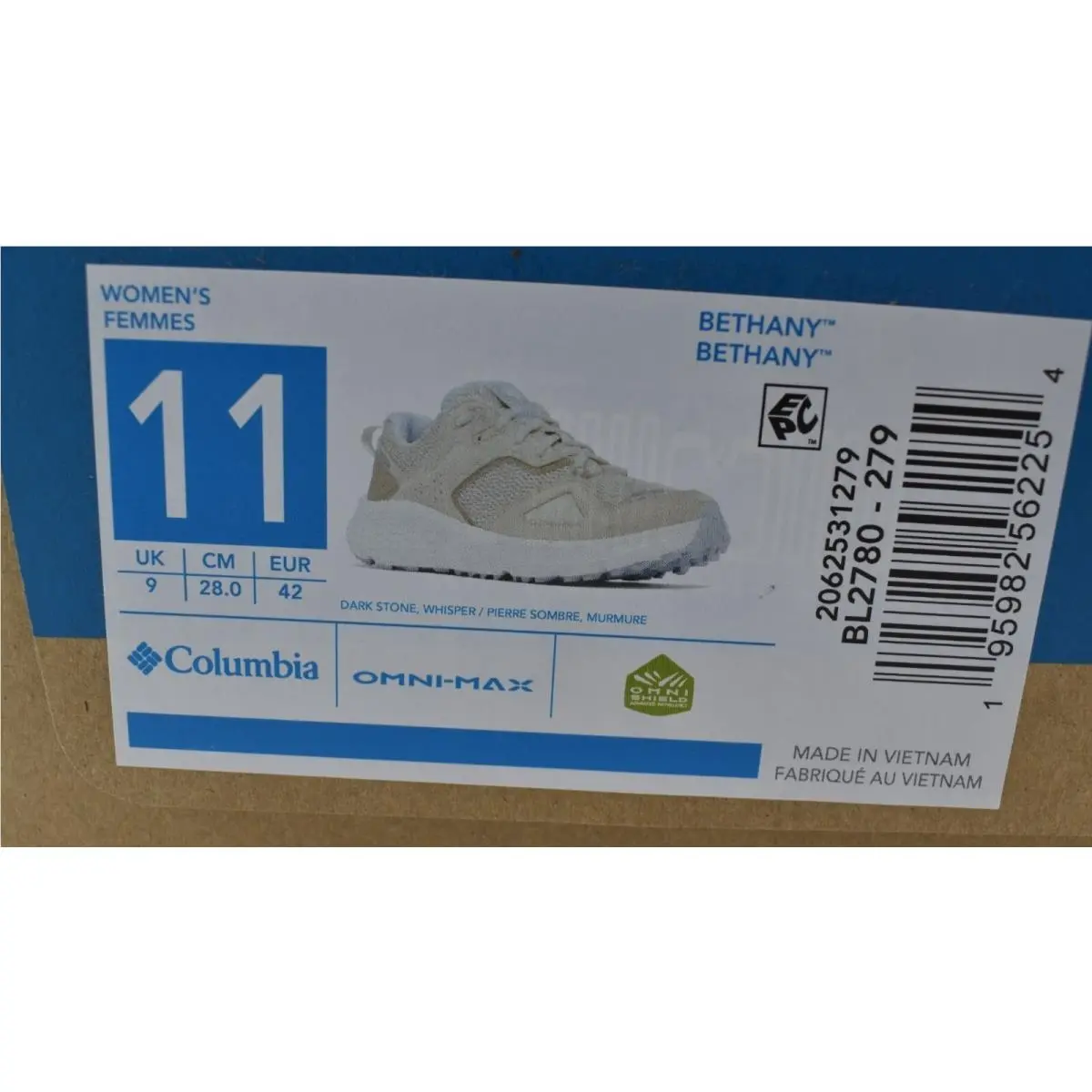 Columbia shoes - Beige (UPC: 195982562254) 10