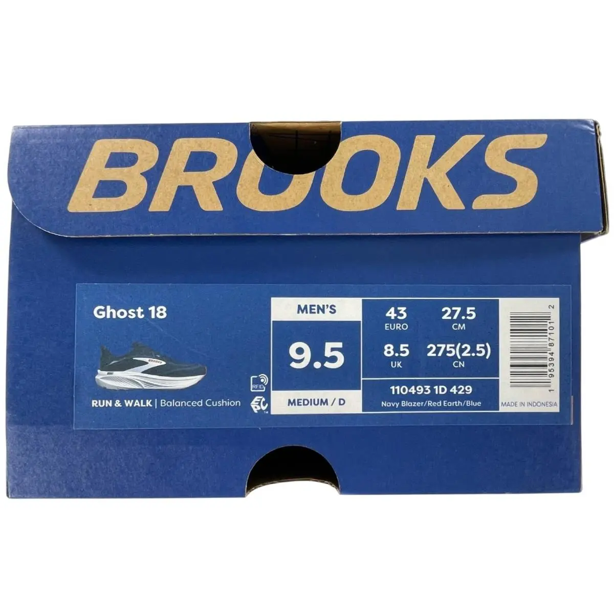 Brooks shoes - Brooks Ghost - Ghost - Blue 8