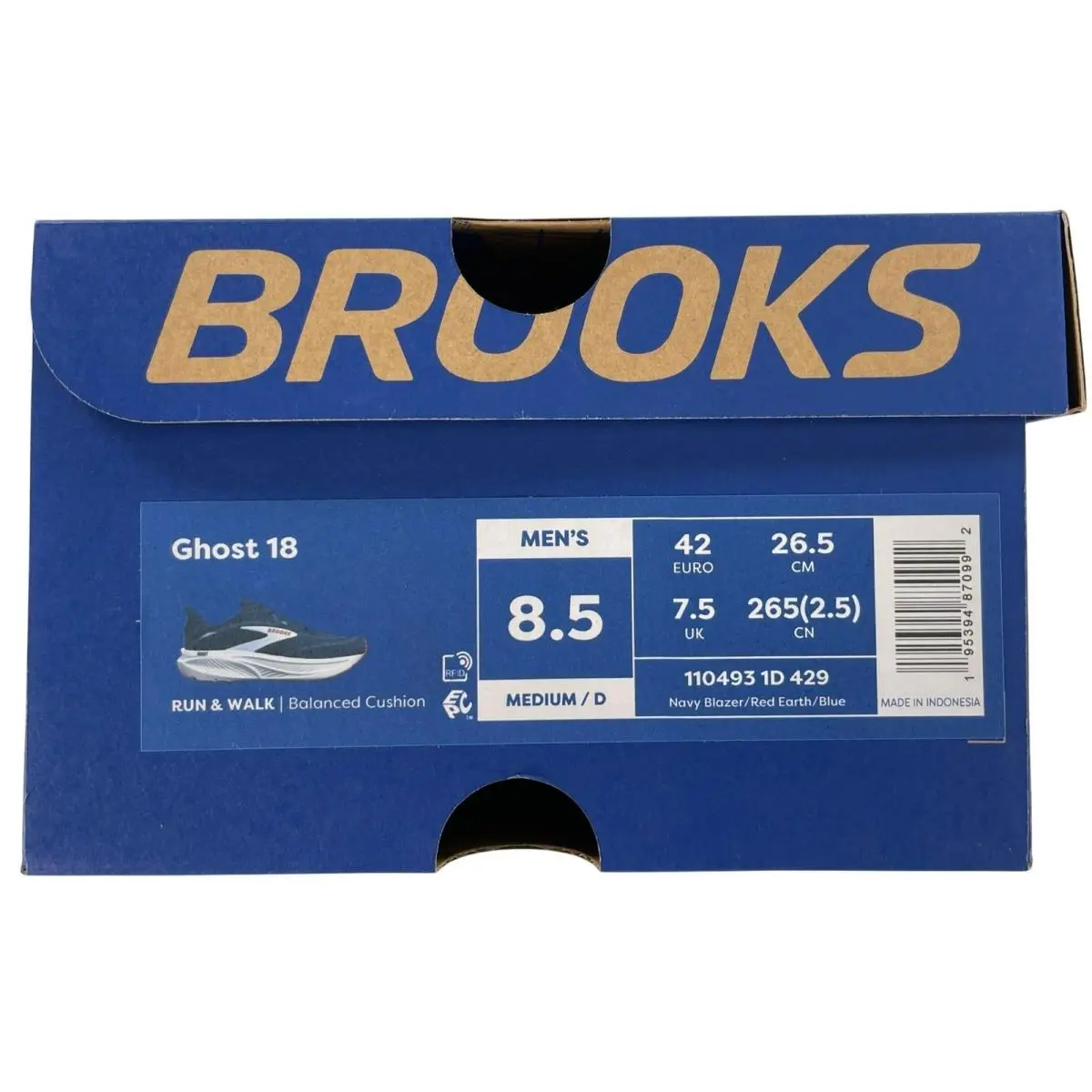 Brooks shoes - Brooks Ghost - Ghost - Blue 8