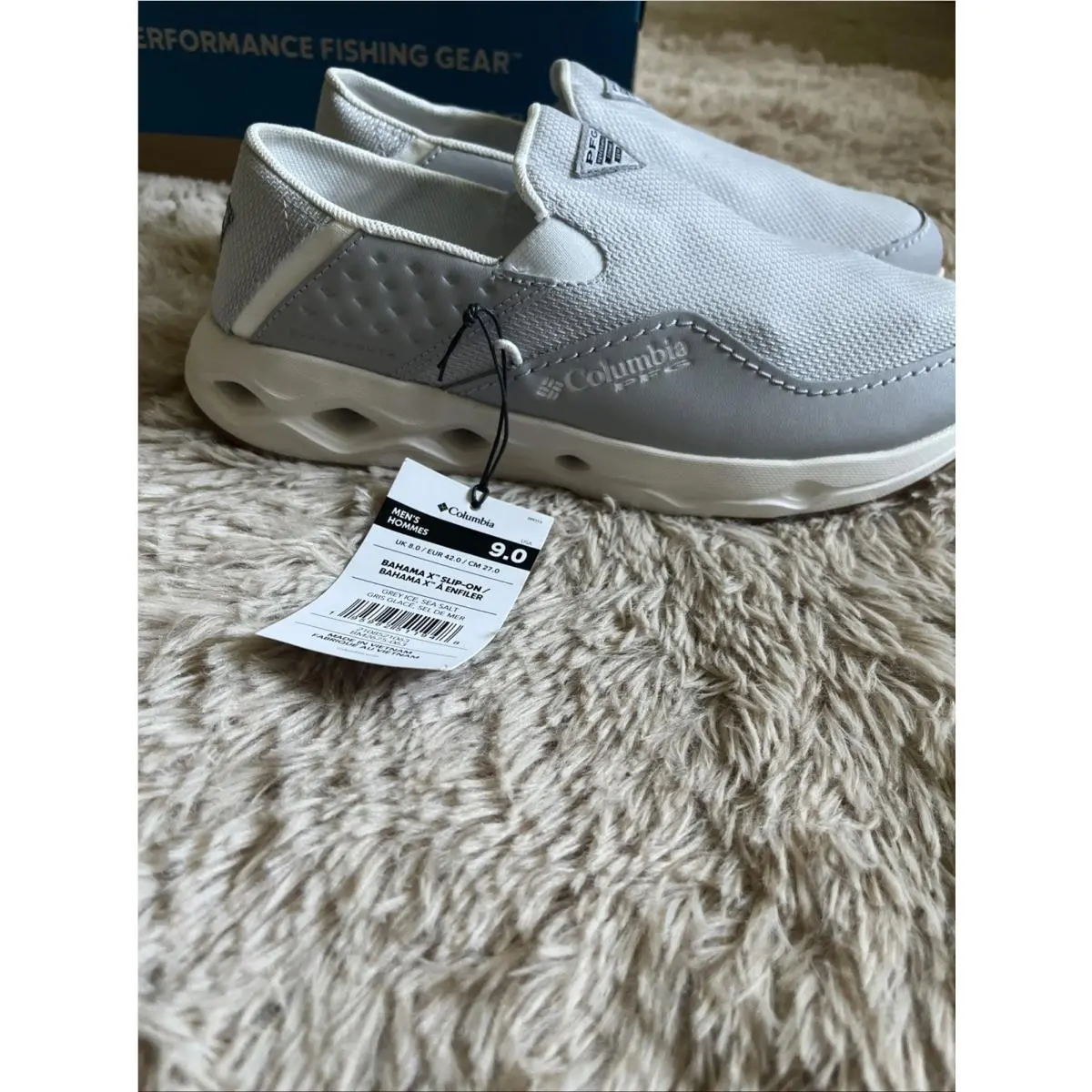 Columbia shoes - Bahama X Slip-On - Bahama - Gray (UPC: 0195982511948) 2