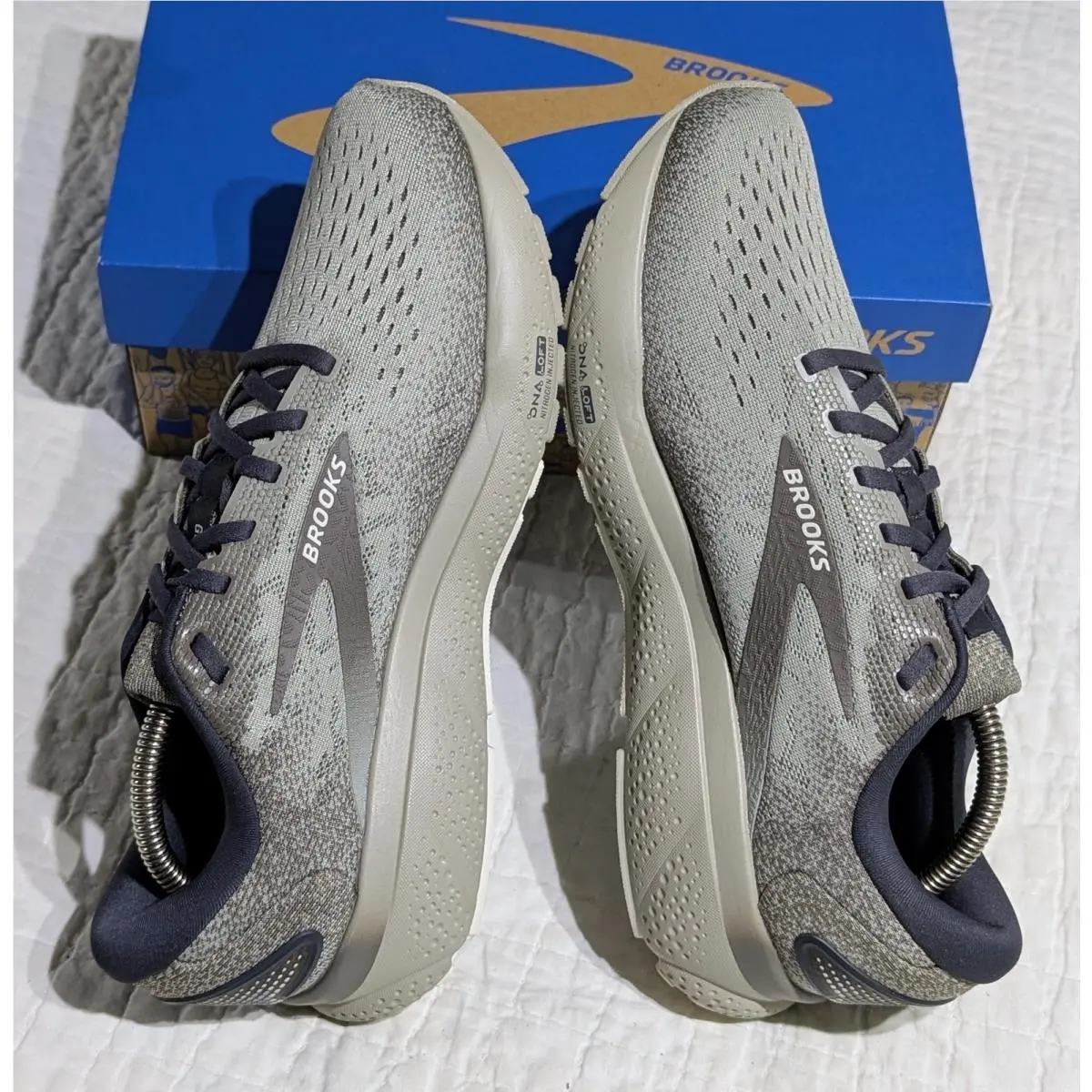 Brooks shoes - Brooks Ghost 16 - Ghost - 1104181D240 - Beige, Gray 5