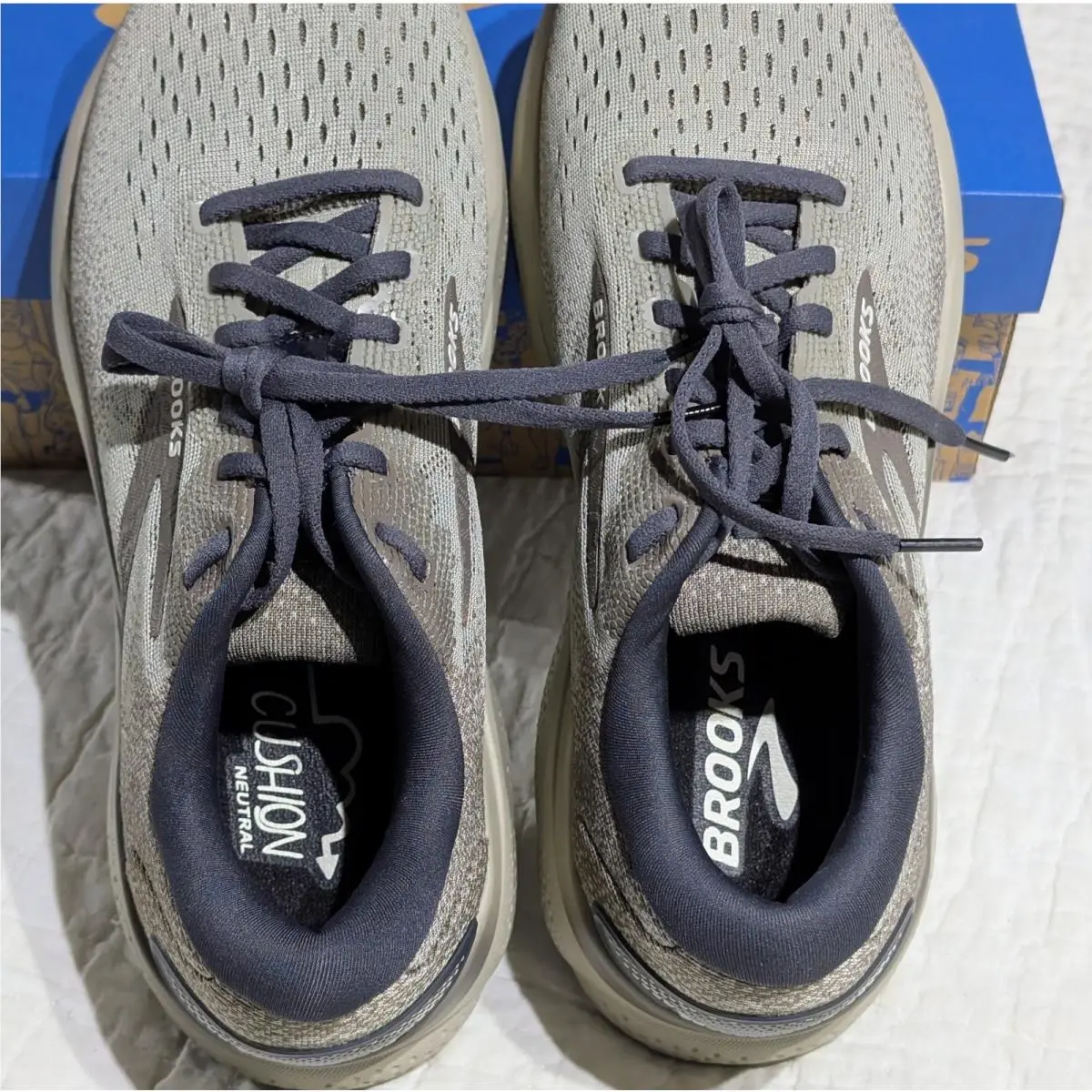 Brooks shoes - Brooks Ghost 16 - Ghost - 1104181D240 - Beige, Gray 8