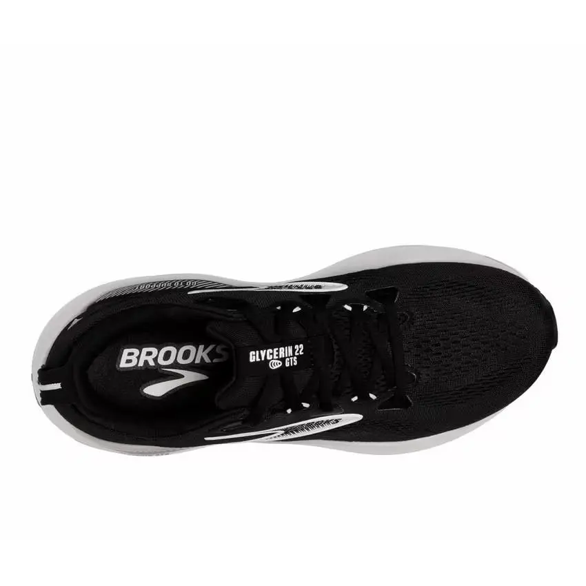 Brooks shoes - Black/ehite 3