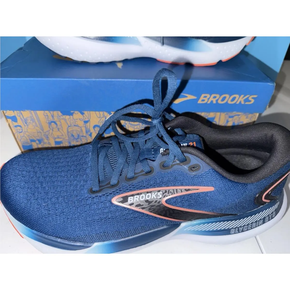 Brooks shoes - Glycerin 21 - Glycerin - 110419-1D-474 - Blue 3