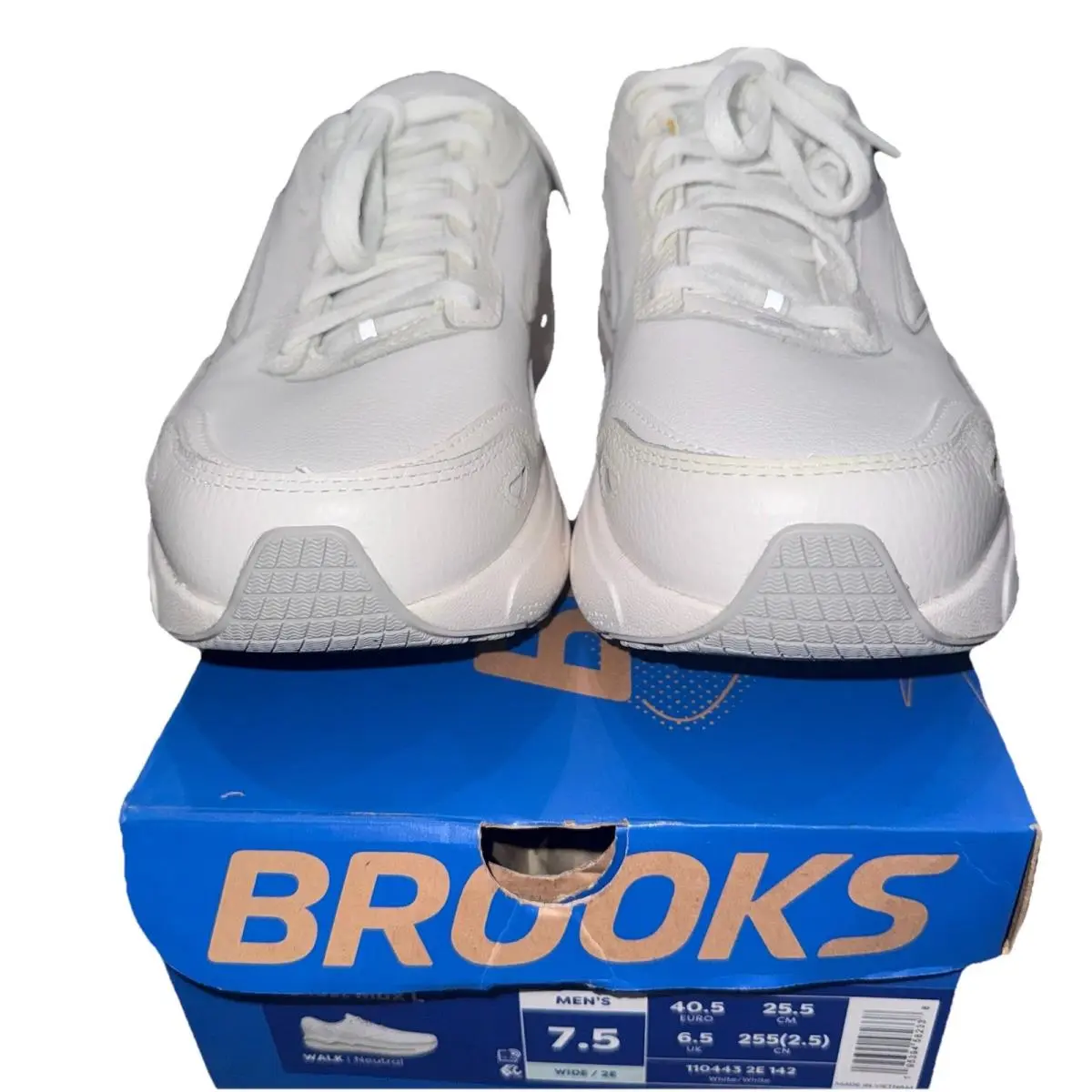 Brooks shoes - Brooks Ghost Max L - Ghost Max - 110443-2E-142 - White (UPC: 0195394582338) 1