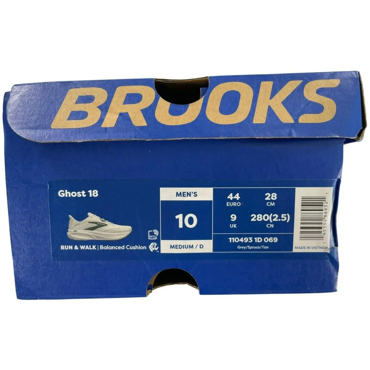 Brooks shoes - Brooks Ghost - Ghost - Grey 5