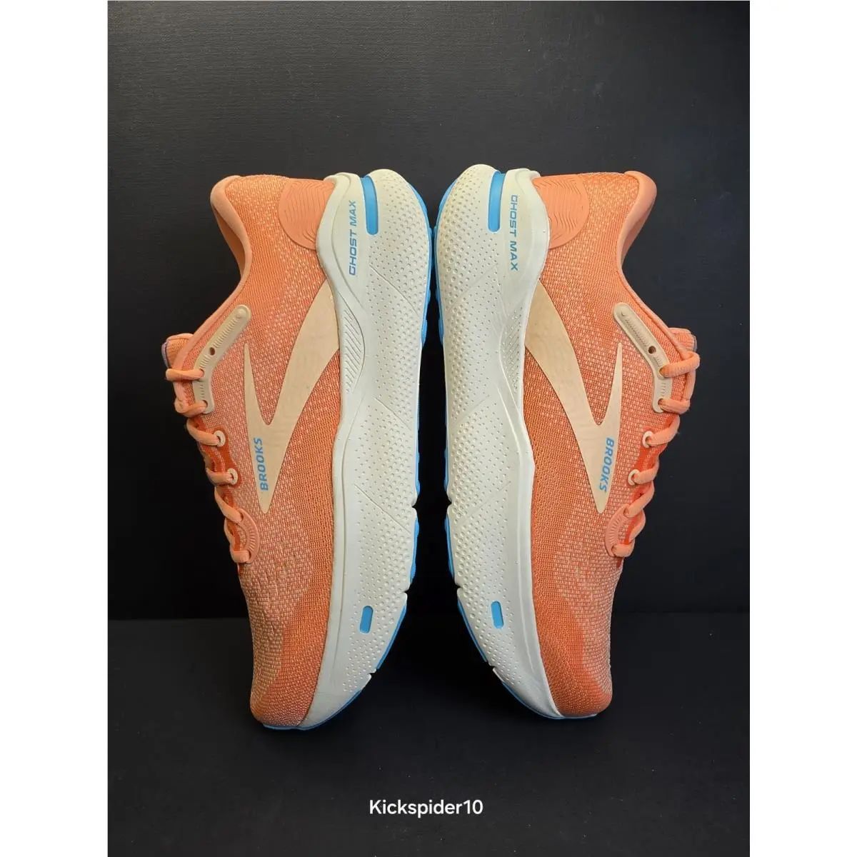 Brooks shoes - Brooks Ghost Max - Ghost Max - 1203951B818 - Papaya Apricot Blue 1