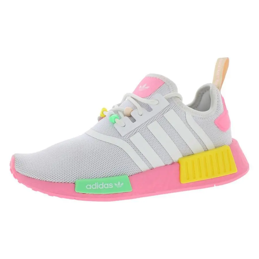 Adidas shoes - HP7882 - HP7882 - White/Pink/Yellow, Main: White 3