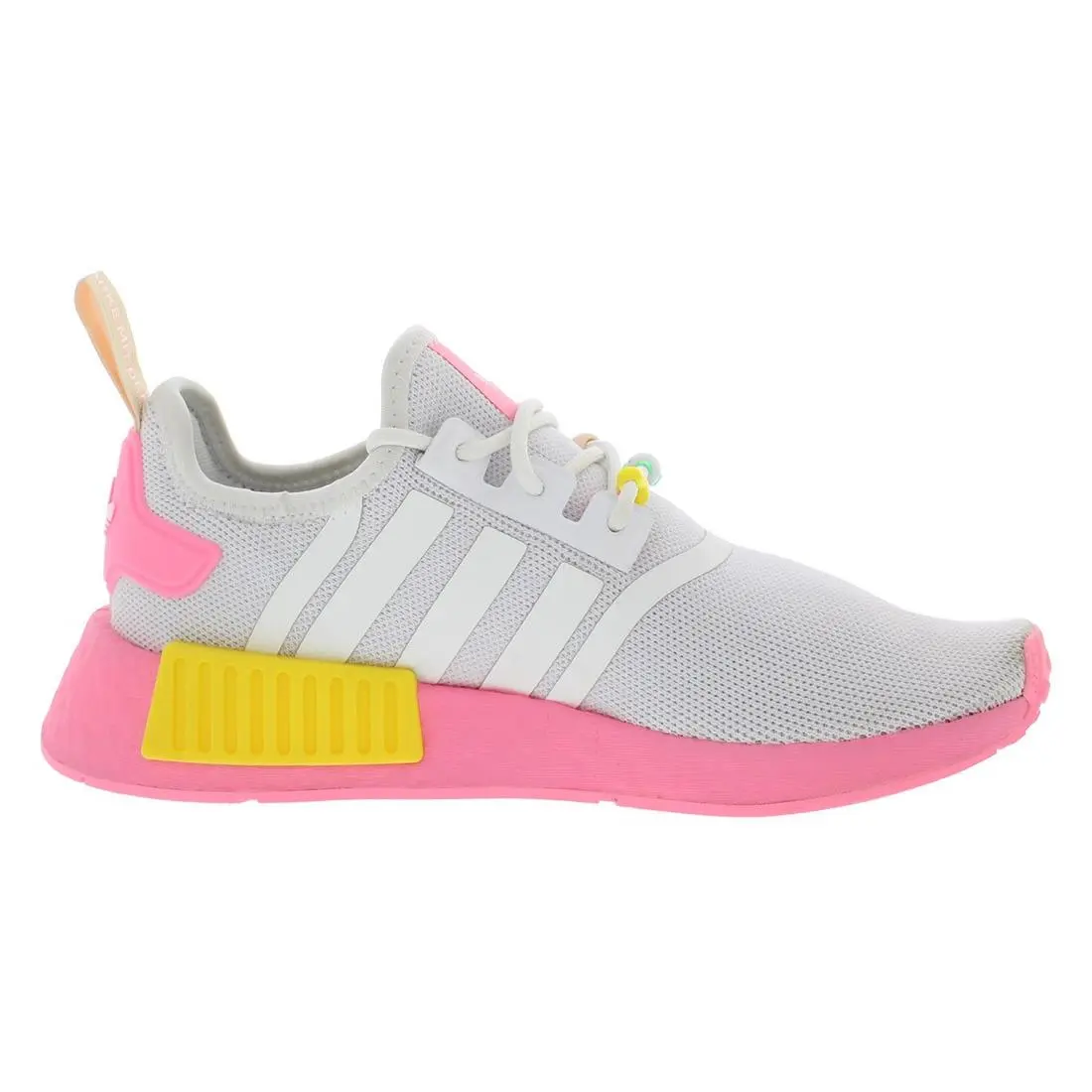 Adidas shoes - HP7882 - HP7882 - White/Pink/Yellow, Main: White 6
